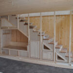 Unsere Treppe ins Dachgeschoss wird von Marko Voss gebaut